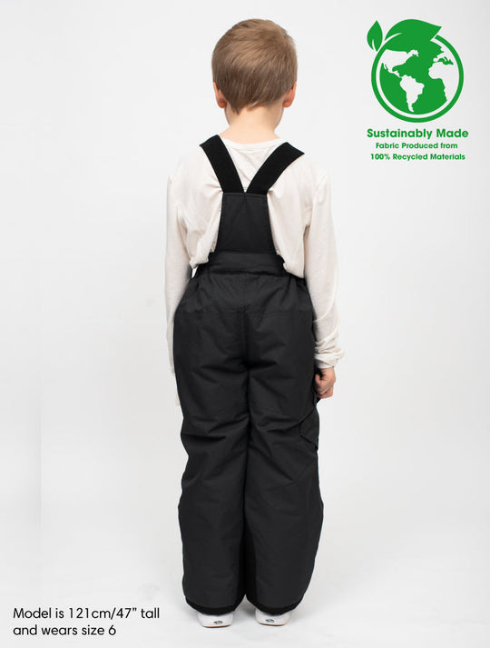 Snowrider Convertible Ski Overalls - Black 2024