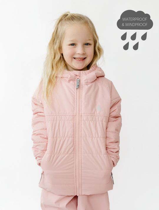 Hydracloud Puffer Jacket - Dusky Pink | Celestial Unicorn