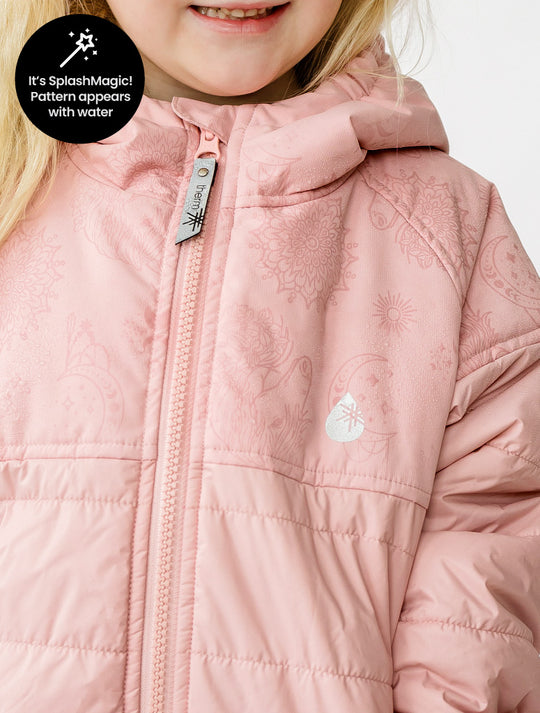 Hydracloud Puffer Jacket - Dusky Pink | Celestial Unicorn