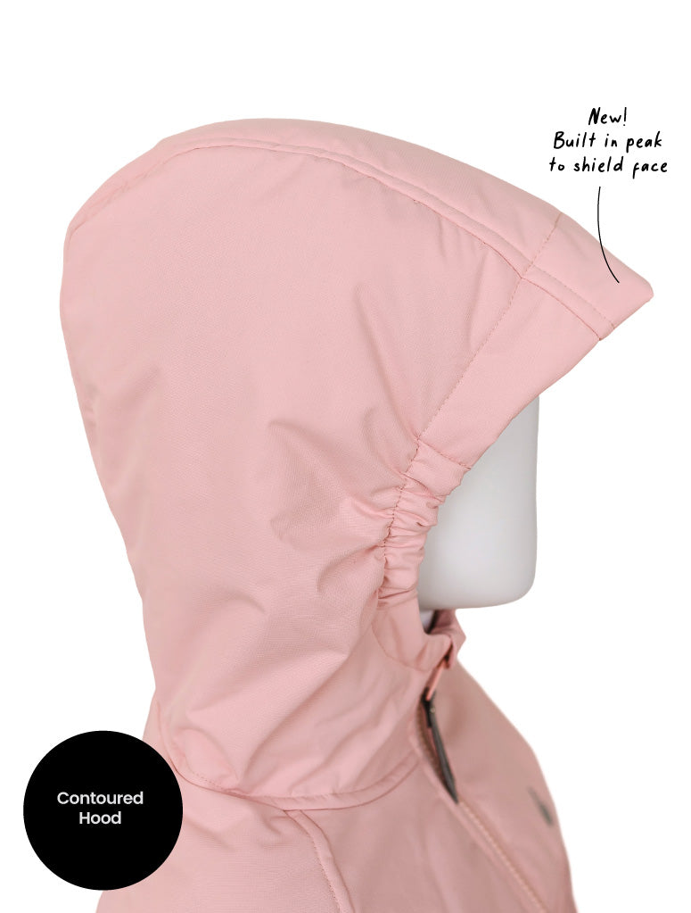 Hydracloud Puffer Jacket - Dusky Pink | Celestial Unicorn