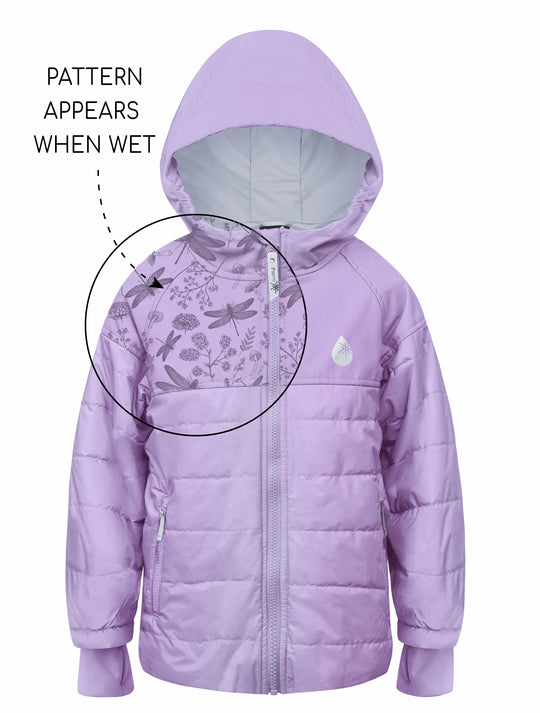 Hydracloud Puffer Jacket - Periwinkle | Dragonfly