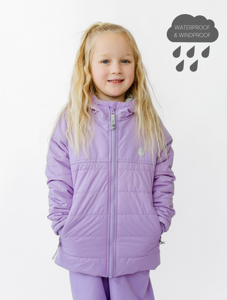 Hydracloud Puffer Jacket - Periwinkle | Dragonfly