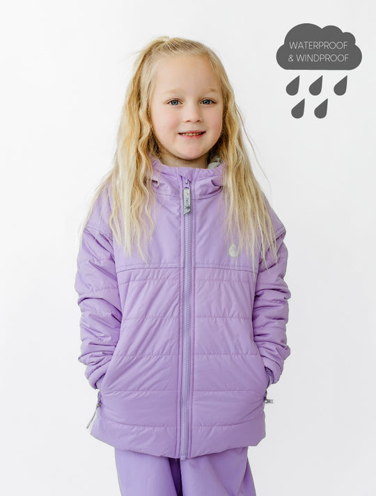 Hydracloud Puffer Jacket - Periwinkle | Dragonfly