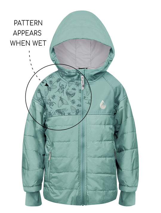 Hydracloud Puffer Jacket - Seafoam | Insect Explorer