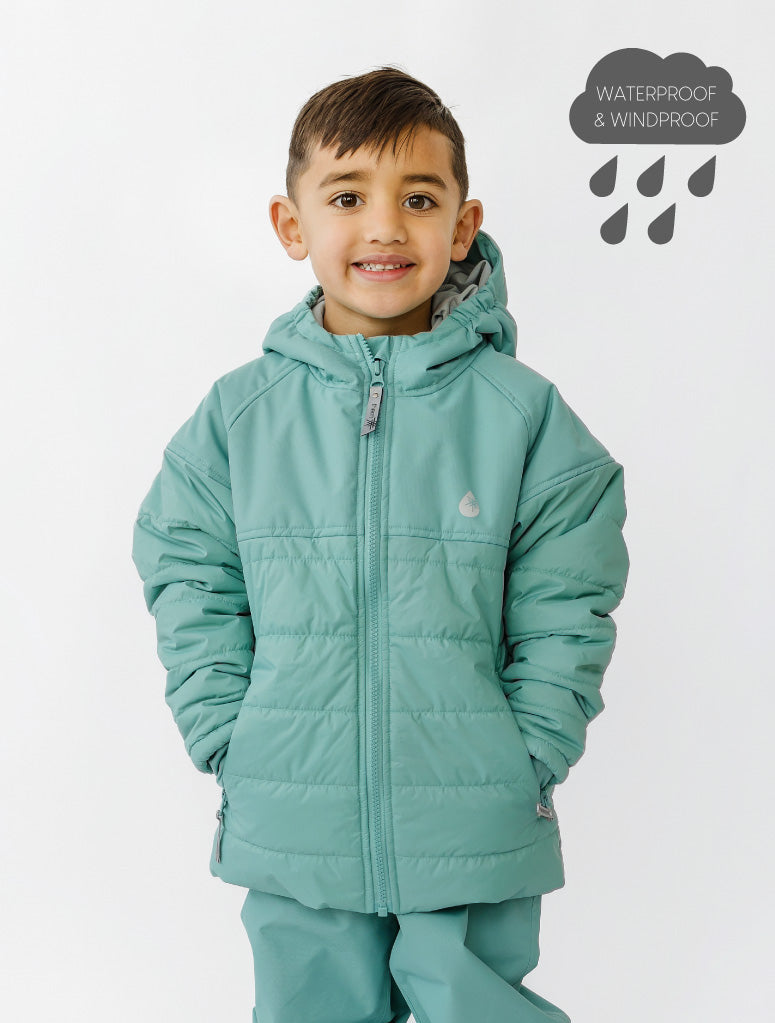 Hydracloud Puffer Jacket - Seafoam | Insect Explorer