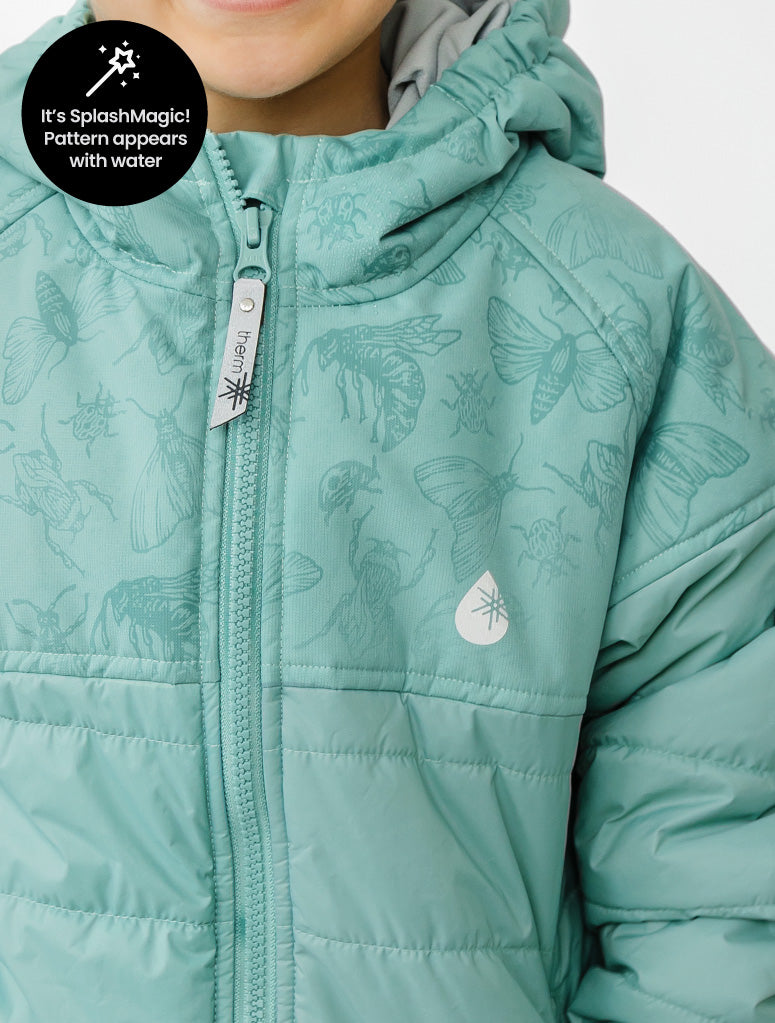 Hydracloud Puffer Jacket - Seafoam | Insect Explorer