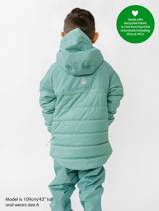 Hydracloud Puffer Jacket - Seafoam | Insect Explorer