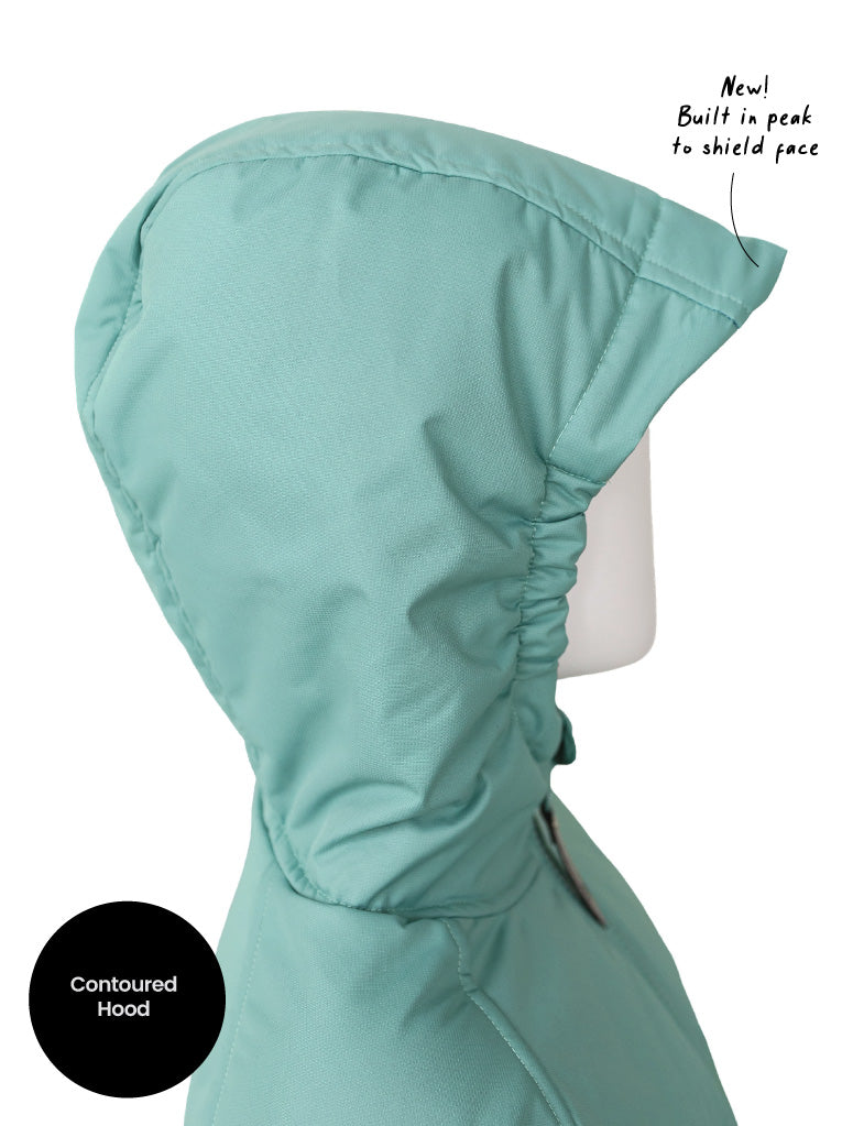 Hydracloud Puffer Jacket - Seafoam | Insect Explorer