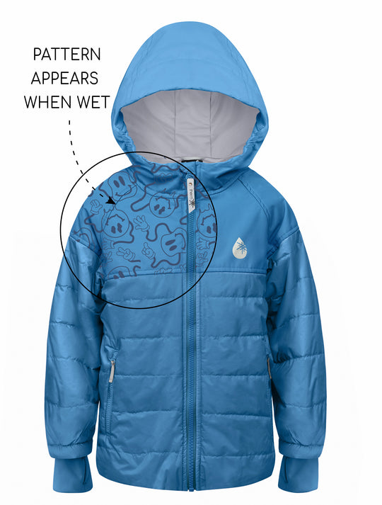 Hydracloud Puffer Jacket - Tide Blue | Smiley