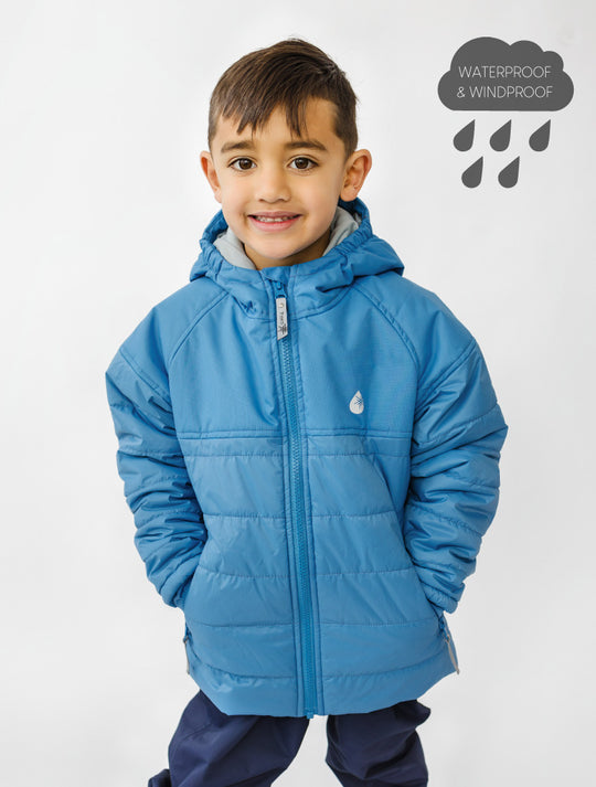 Hydracloud Puffer Jacket - Tide Blue | Smiley