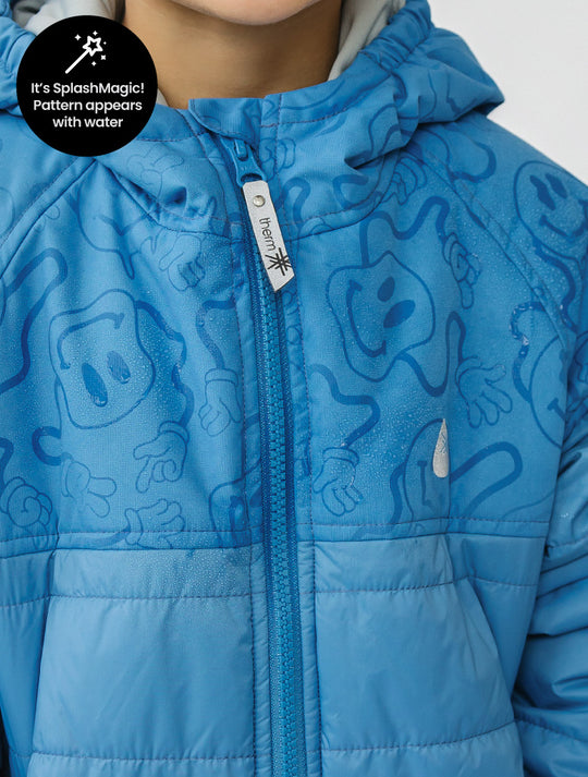 Hydracloud Puffer Jacket - Tide Blue | Smiley