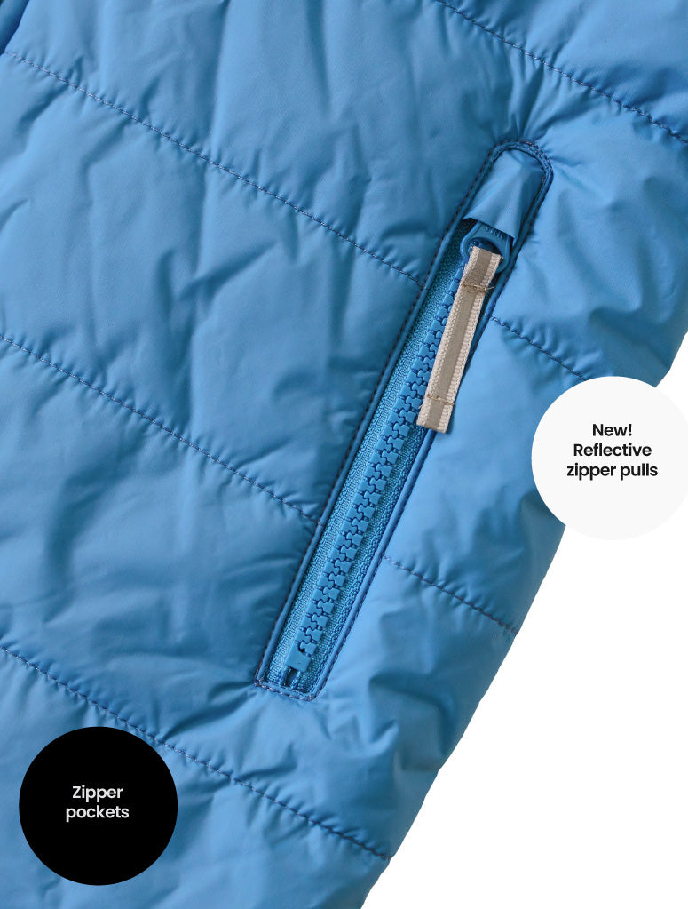 Hydracloud Puffer Jacket - Tide Blue | Smiley