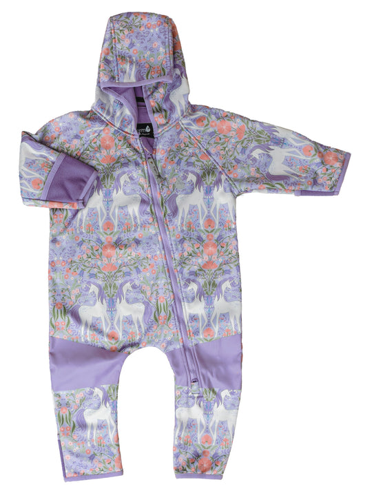 All-Weather Fleece Onesie - Mystic Garden