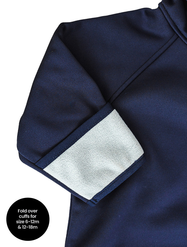 All-Weather Fleece Onesie - Navy