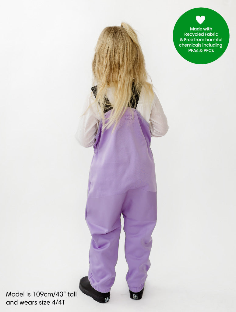 All-Weather Fleece Overalls - Periwinkle